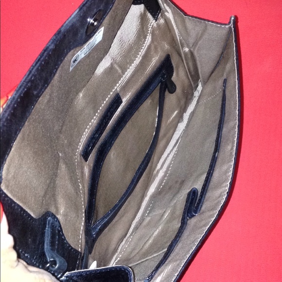 BCBG Studded leather clutch - Picture 3 of 4